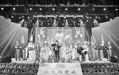 银龄华章映初心——敬老助老原创文艺作品汇报演出侧记